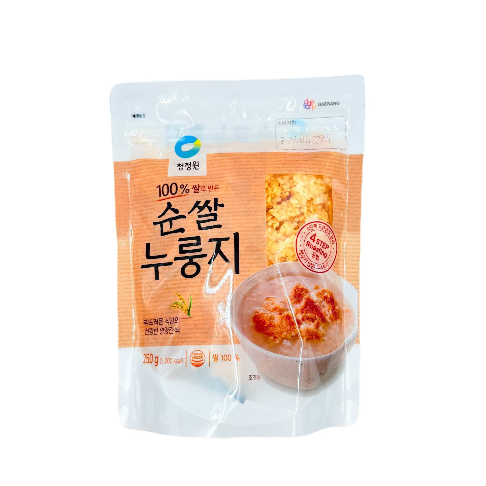 CRISPY COOKED-RICE CRUST(250G*20) 종가집 누룽지